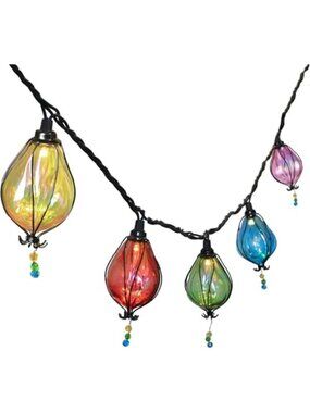 Outdoor String Lights Multicolor LED Patio Lights Waterproof Party Wedding